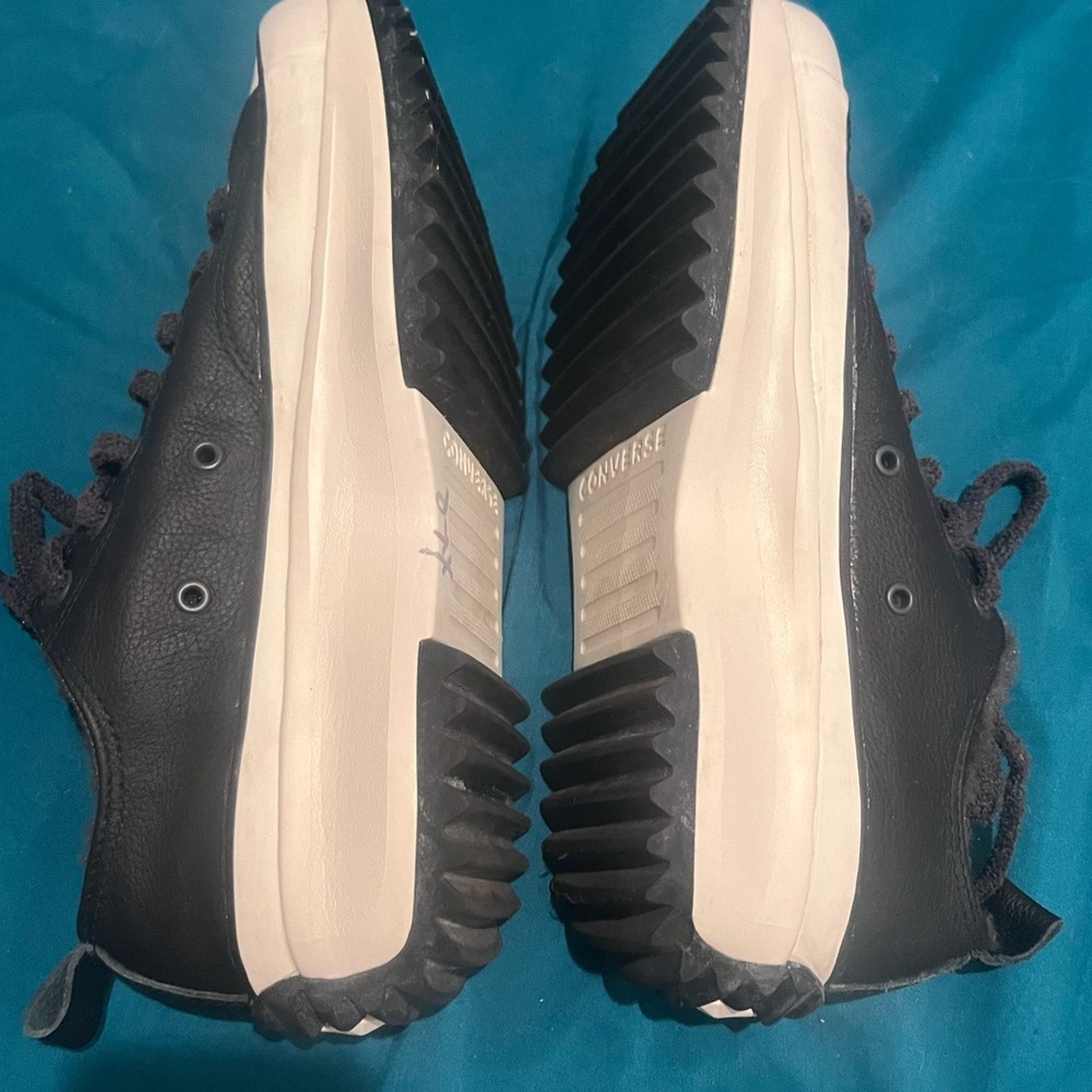 Converse Run Star Hike Low Cozy Club Almost Black Shoes Size mens 9.5 womens 11 - Picture 8 of 15